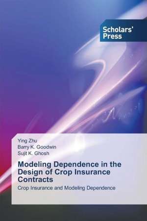 Modeling Dependence in the Design of Crop Insurance Contracts de Ying Zhu