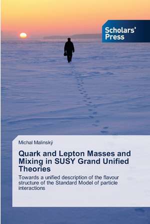 Quark and Lepton Masses and Mixing in Susy Grand Unified Theories: Synthesis and Gas Separation Studies de Michal Malinský