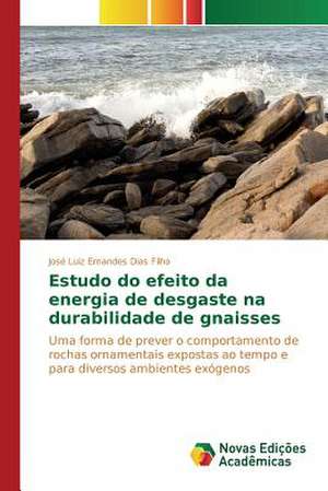 Estudo Do Efeito Da Energia de Desgaste Na Durabilidade de Gnaisses: Quem Sao OS "Perigosos"? de José Luiz Ernandes Dias Filho