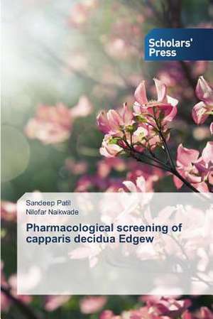 Pharmacological Screening of Capparis Decidua Edgew: Preventing the Mixed Bending/Buckling Failure of Masonry Walls de Sandeep Patil