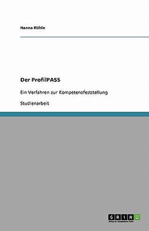 Der ProfilPASS de Hanna Rühle