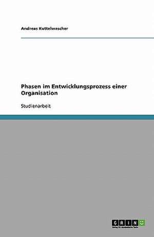 Phasen im Entwicklungsprozess einer Organisation de Andreas Kuttelwascher