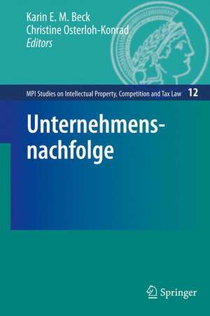 Unternehmensnachfolge de Karin E. M. Beck