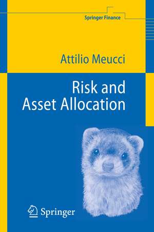 Risk and Asset Allocation de Attilio Meucci