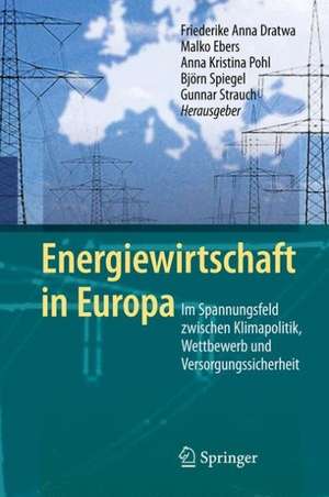 Energiewirtschaft in Europa: Im Spannungsfeld zwischen Klimapolitik, Wettbewerb und Versorgungssicherheit de Friederike Anna Dratwa