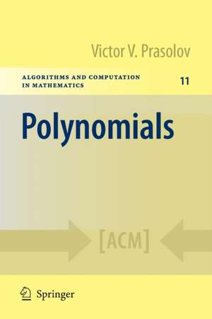 Polynomials de Victor V. Prasolov