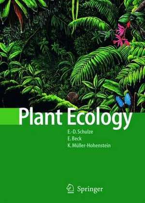 Plant Ecology de Ernst-Detlef Schulze