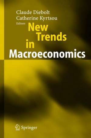 New Trends in Macroeconomics de Claude Diebolt