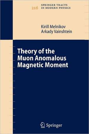 Theory of the Muon Anomalous Magnetic Moment de Kirill Melnikov