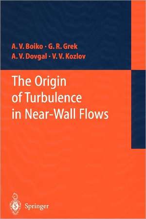 The Origin of Turbulence in Near-Wall Flows de A.V. Boiko