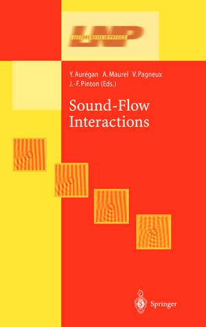 Sound-Flow Interactions de Y. Auregan