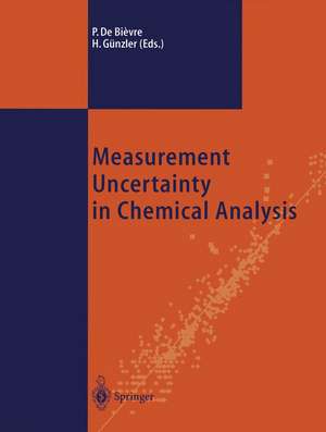 Measurement Uncertainty in Chemical Analysis de Paul De Bièvre