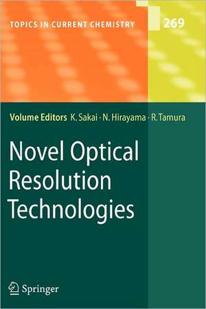 Novel Optical Resolution Technologies de Kenichi Sakai
