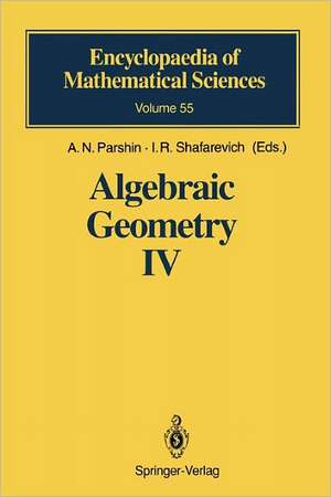 Algebraic Geometry IV: Linear Algebraic Groups Invariant Theory de A.N. Parshin