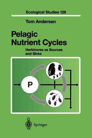 Pelagic Nutrient Cycles: Herbivores as Sources and Sinks de Tom Andersen