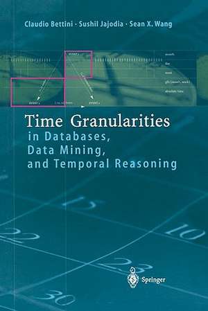 Time Granularities in Databases, Data Mining, and Temporal Reasoning de Claudio Bettini