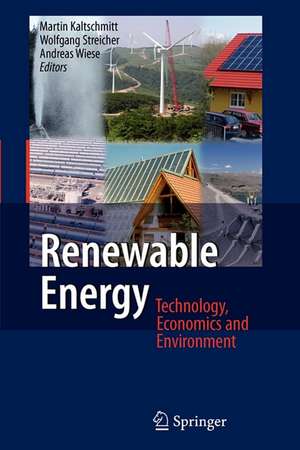 Renewable Energy: Technology, Economics and Environment de Martin Kaltschmitt