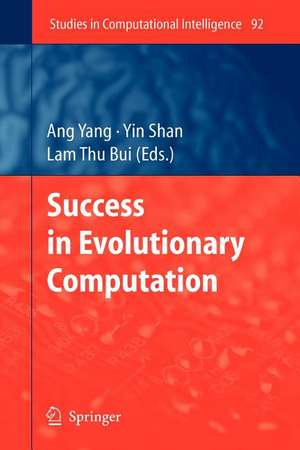 Success in Evolutionary Computation de Ang Yang