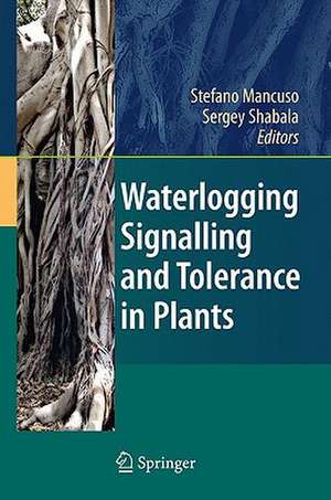 Waterlogging Signalling and Tolerance in Plants de Stefano Mancuso