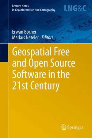 Geospatial Free and Open Source Software in the 21st Century de Erwan Bocher