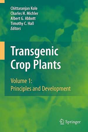 Transgenic Crop Plants de Chittaranjan Kole