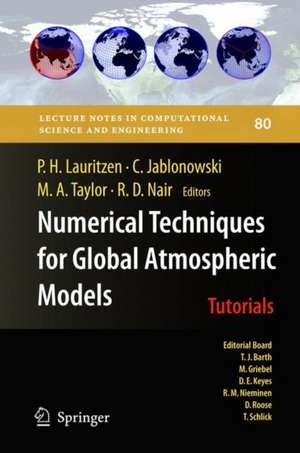 Numerical Techniques for Global Atmospheric Models de Peter H. Lauritzen