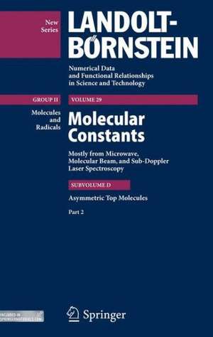 Asymmetric Top Molecules, Part 3 de Wolfgang Hüttner