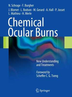 Chemical Ocular Burns: New Understanding and Treatments de Norbert Schrage