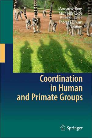 Coordination in Human and Primate Groups de Margarete Boos