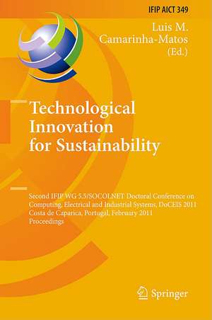 Technological Innovation for Sustainability de Luis M. Camarinha-Matos