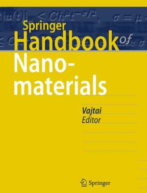 Springer Handbook of Nanomaterials de Robert Vajtai