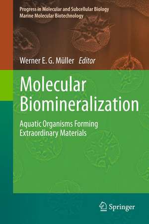 Molecular Biomineralization de Werner E.G. Müller