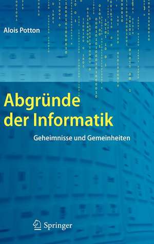 Abgründe der Informatik: Geheimnisse und Gemeinheiten de Alois Potton