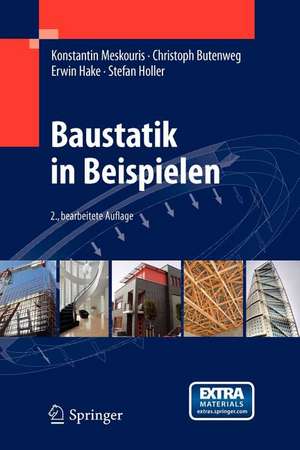 Baustatik in Beispielen de Konstantin Meskouris