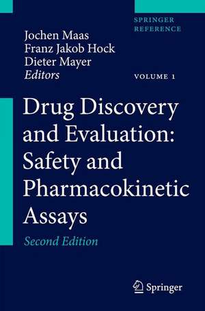 Drug Discovery and Evaluation: Safety and Pharmacokinetic Assays de H. Gerhard Vogel