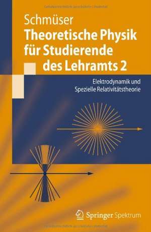 Theoretische Physik für Studierende des Lehramts 2: Elektrodynamik und Spezielle Relativitätstheorie de Peter Schmüser