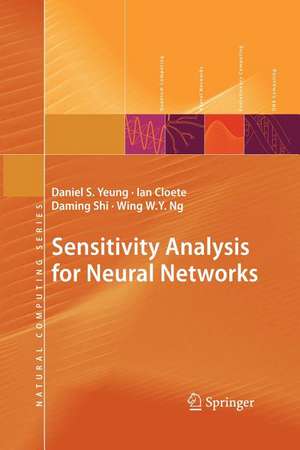 Sensitivity Analysis for Neural Networks de Daniel S. Yeung