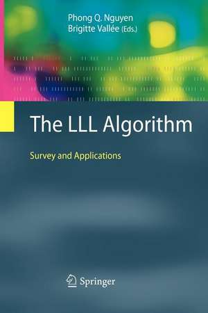 The LLL Algorithm: Survey and Applications de Phong Q. Nguyen