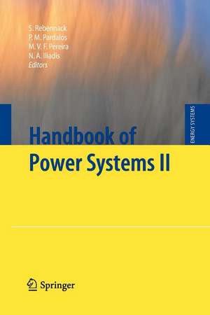 Handbook of Power Systems II de Steffen Rebennack