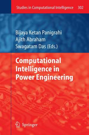 Computational Intelligence in Power Engineering de Ajith Abraham