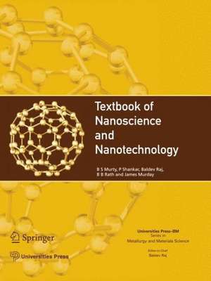 Textbook of Nanoscience and Nanotechnology de B.S. Murty