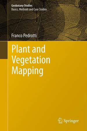 Plant and Vegetation Mapping de Franco Pedrotti