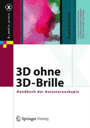 3D ohne 3D-Brille: Handbuch der Autostereoskopie de Armin Grasnick