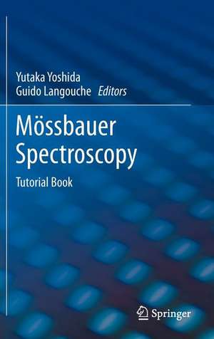 Mössbauer Spectroscopy: Tutorial Book de Yutaka Yoshida