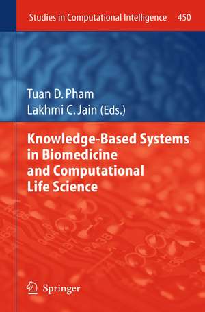 Knowledge-Based Systems in Biomedicine and Computational Life Science de Tuan D. Pham