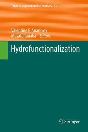 Hydrofunctionalization de Valentine P. Ananikov