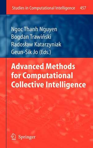 Advanced Methods for Computational Collective Intelligence de Ngoc Thanh Nguyen