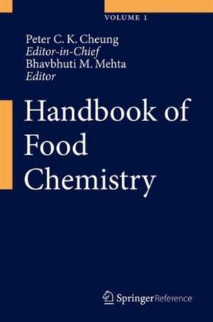 Handbook of Food Chemistry de Peter Chi Keung Cheung