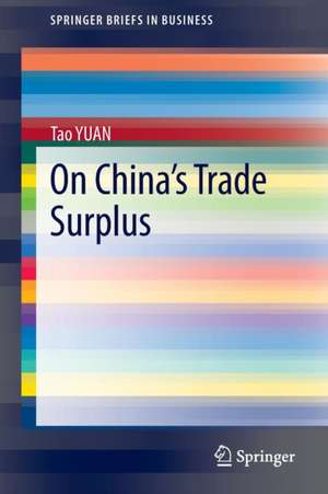 On China's Trade Surplus de Tao Yuan