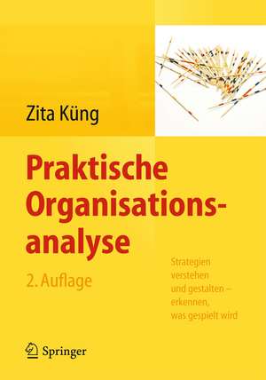 Praktische Organisationsanalyse: Strategien verstehen und gestalten – erkennen, was gespielt wird de Zita Küng